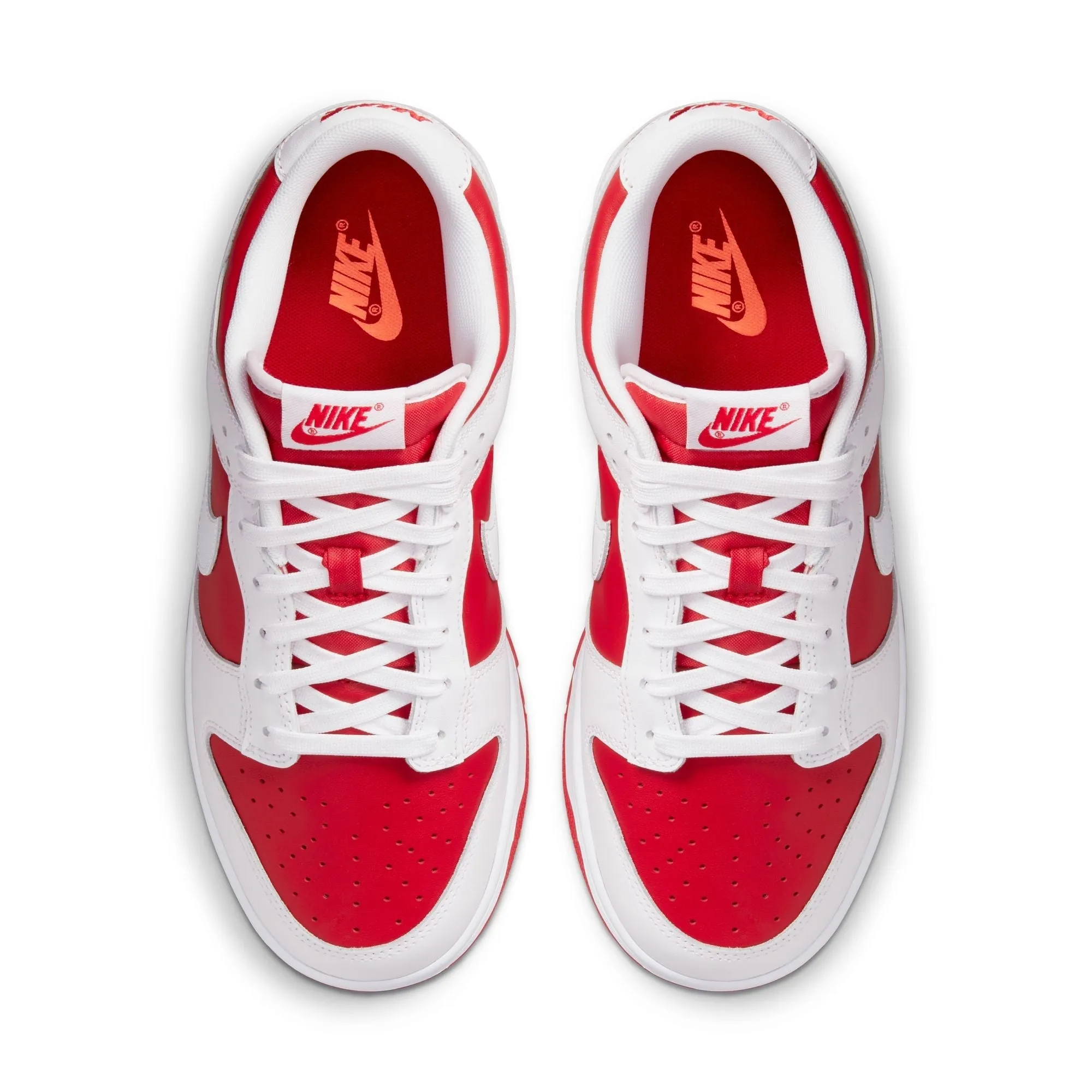 NIKE DUNK LOW RETRO - UNIVERSITY RED/WHITE-TOTAL ORANGE