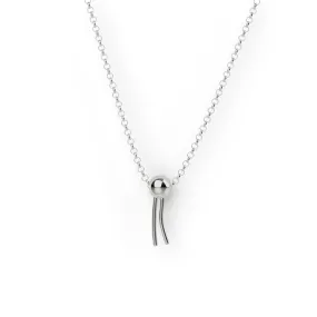 phospholipid necklace | silver